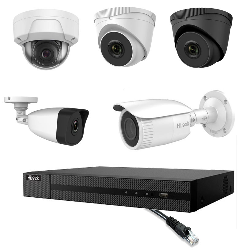 Hikvision HIKVISION  5MP CCTV HD NIGHT VISION OUTDOOR DVR HOME SECURITY SYSTEM KIT UK 
