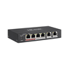Hikvision HiLook 4 Port Fast Ethernet Unmanaged POE Switch (NS-0106P-35)
