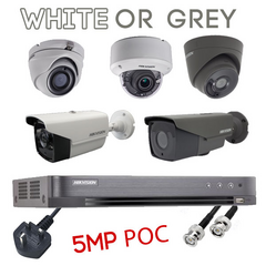 Hikvision 4 Channel 5MP POC Turbo CCTV Kit Builder