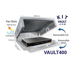 KitVault DVR/NVR Enclosure Large