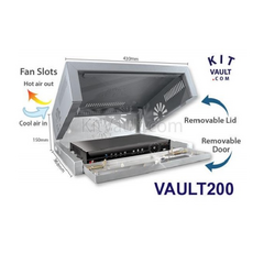 KitVault DVR/NVR Enclosure Small