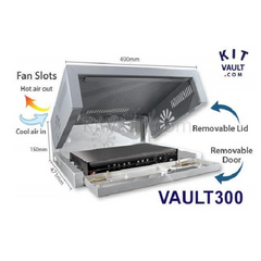 KitVault  DVR/NVR Enclosure Medium