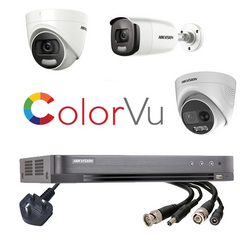 Hikvision 8 Channel 2MP Colorvu/Turbo X CCTV Kit Builder