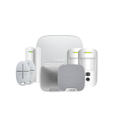 Ajax Motion Cam Plus Wifi Kit 1, White (Hub2+ & SpaceControls)