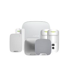 Ajax Motion Cam Plus Wifi Kit 3, White (Hub2+ & Keypad)
