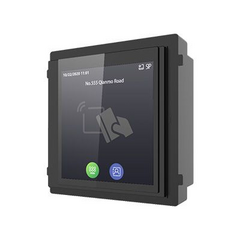 Hikvision DS-KD-TDM 3-in-1 Touch Display for Modular Intercom (Card Reader,...