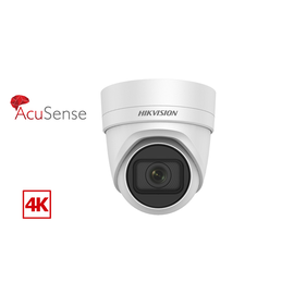 Hikvision DS-2CD2H86G2-IZS 8 MP IR Varifocal Acusense Turret IP Camera