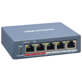Hikvision DS-3E1105P-EI 4 Port PoE+ Switch (Smart Managed)