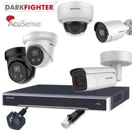 Hikvision 6MP Acusense 4 Channel IP CCTV Kit Builder