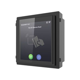 Hikvision DS-KD-TDM 3-in-1 Touch Display for Modular Intercom (Card Reader,...