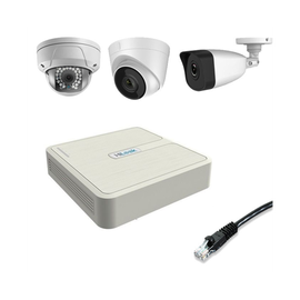 HiLook by Hikvision 4 Channel 2MP IP CCTV Kit Builder (inc ColorVu Options)