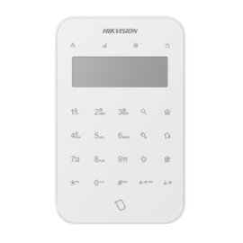 HIKVISION DS-PK1-LT-WE AX PRO LCD Wireless Keypad (With Tag Reader)