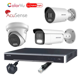 Hikvision 4MP Hybrid ColorVu 16 Channel IP CCTV Kit
