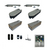 SUB 360 Double Underground Electric Gate Kit 230v (Stainless Steel Foundation...