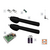 Roger Technology BE20/210/B Black Edition 24v BRUSHLESS Electric Gate Kit -...