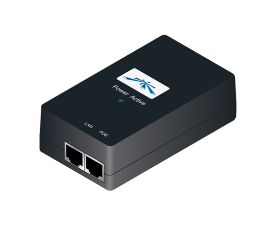 Ubiquiti - 60W Hi-PoE Injector With UK Mains Lead