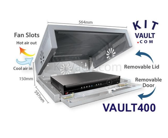 KitVault DVR/NVR Enclosure Large