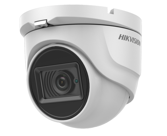 Hikvision DS-2CE76D0T-ITMFS 2MP fixed lens turret camera with audio (AOC)