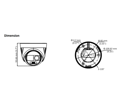 Hikvision DS-2CE72DFT-PIRXOF-3.6mm