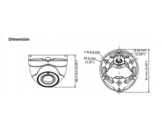Hikvision DS-2CE76D0T-ITMFS-2.8mm