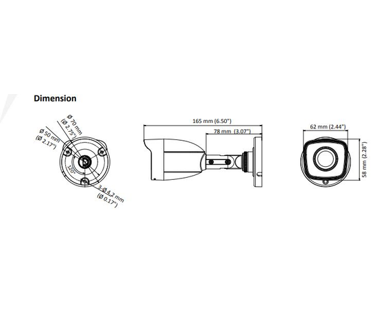 Hilook THC-B150-M-2.8mm