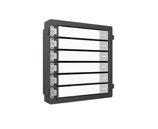 HIKVISION DS-KD-KK/S video intercom nametag modular (Stainless Steel)
