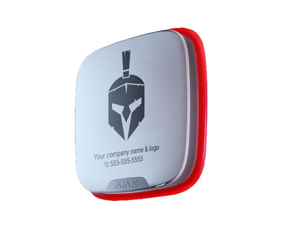 Ajax Brandplate for DoubleDeck StreetSiren PACK of 10