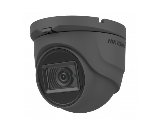 Hikvision DS-2CE76H0T-ITMFS 5MP fixed lens turret camera with audio (AOC)