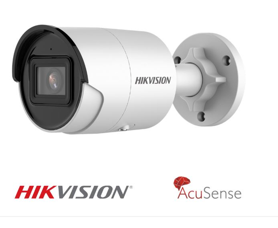 Hikvision DS-2CD2066G2-IU(C) 6MP AcuSense  Mini Bullet Network camera with...