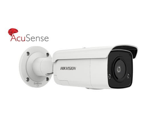 Hikvision DS-2CD2T46G2-ISU/SL 4MP AcuSense External Bullet Camera with...