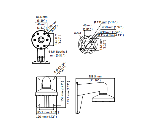 Hikvision DS-1273ZJ-130-TRL