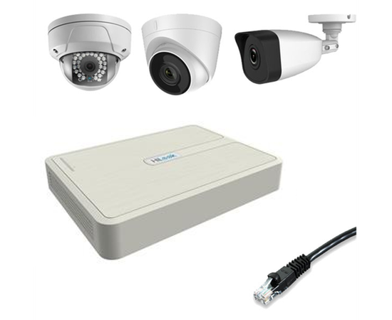 Hikvision HiLook 8 Channel 2MP IP CCTV Camera Kit Builder