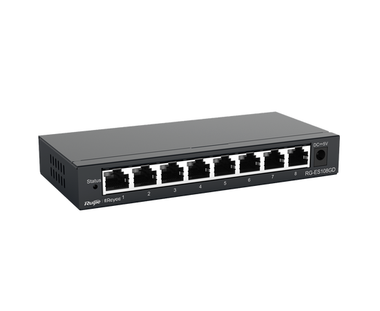 Ruijie RG-ES108GD 8 Port Gigabit Unmanaged Non-POE Switch