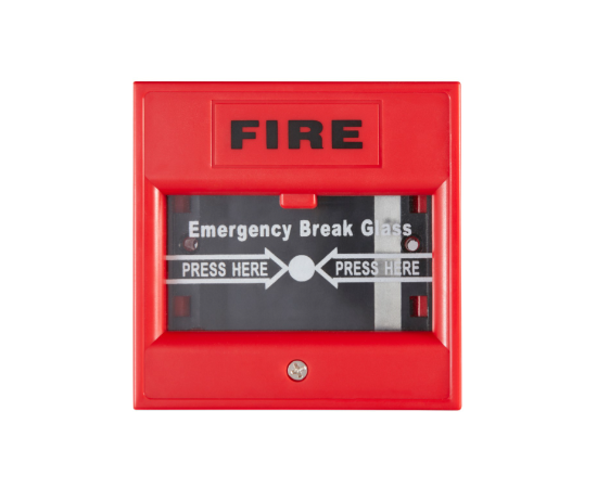 Hikvision DS-K7PEB Emergency Break Glass Box Red