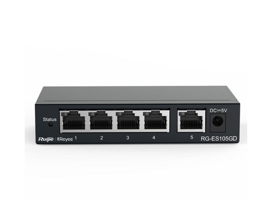 Ruijie RG-ES105GD 5 Port Gigabit Unmanaged Non-PoE Switch