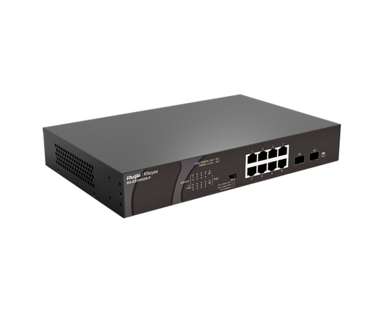 Ruijie RG-ES110GDS-P 8 Port Gigabit Unmanaged Poe Switch