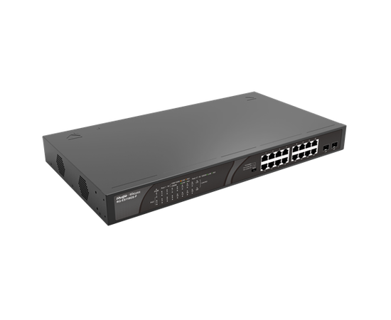 Ruijie RG-ES118GS-P 16 Port Gigabit Unmanaged POE+ (247W) Switch