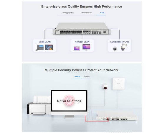 Ruijie RG-NBS3200-24GT4XS-P