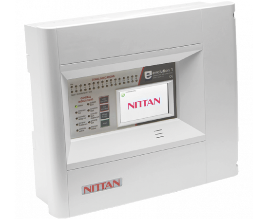 Nittan EVOLUTION1 Single Loop Touch Screen Fire Alarm Panel