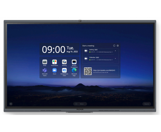 MAXHUB C5530 55" All-in-one Conference IFP, 4K Flat Panel UHD Display,...