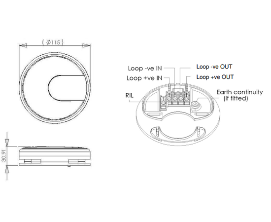 Nittan EV-SDR SOUNDER