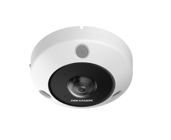 Hikvision DS-2CD6365G1-IVS(1.16MM) 6MP Deep in View Fisheye camera with 2 way...