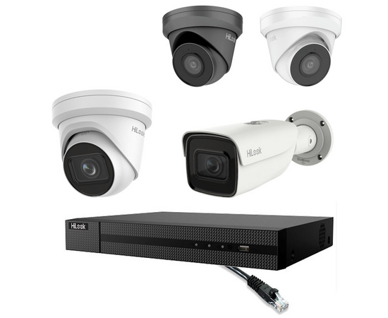 Hikvision HiLook - 8MP / 4K 8 Channel IP CCTV Camera System Builder