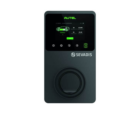 Sevadis MaxiCharger 11-22 kW 3 phase 4G AC Wallbox with LCD Screen - Socket...