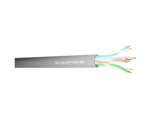CAT 6 – Pure Copper / UTP - GREY - 305m