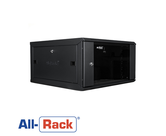 All Rack CAB6WB550BLK 6U - 565mm X 550mm Wall Mount Data Cabinet