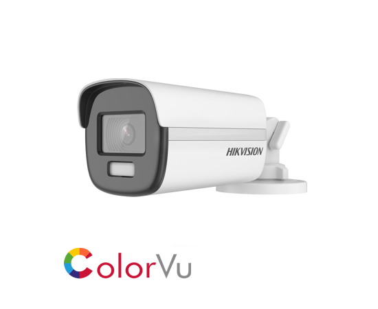 HIKVISION DS-2CE12KF0T-LFS 3K fixed lens ColorVu bullet camera with audio...