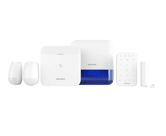 HIKVISION DS-PWA96-KIT2-WE AXPRO M-level hub, 2 PIR detectors, 1 keypad, 1...