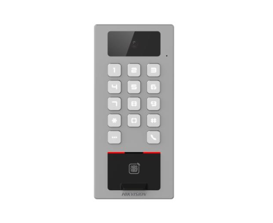 Hikvision DS-K1T502DBFWX-C Stand Alone Intercom/Access Control Terminal with...