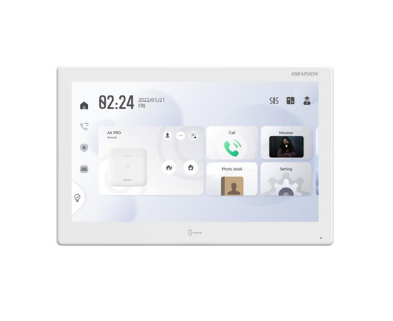 HIKVISION DS-KH9510-WTE1(B) 10“ Touch-Screen Indoor Station (Android)